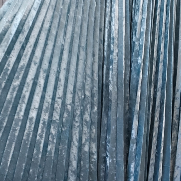 Blue Velvet Dress - Picture 6 of 6